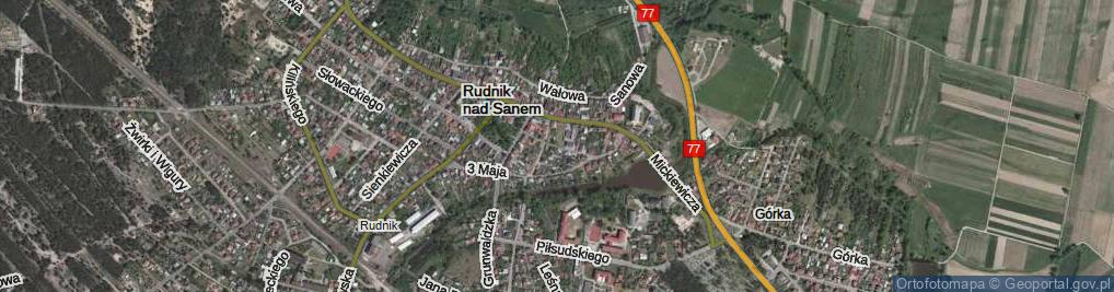 Zdjęcie satelitarne Koszykarska ul.